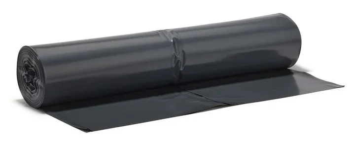 Saci de gunoi extra rezistenți, negru/gri, LDPE, 120 l, 700 x 1100 mm, 25 bucăți — Carl Roth, cod HYX8.1