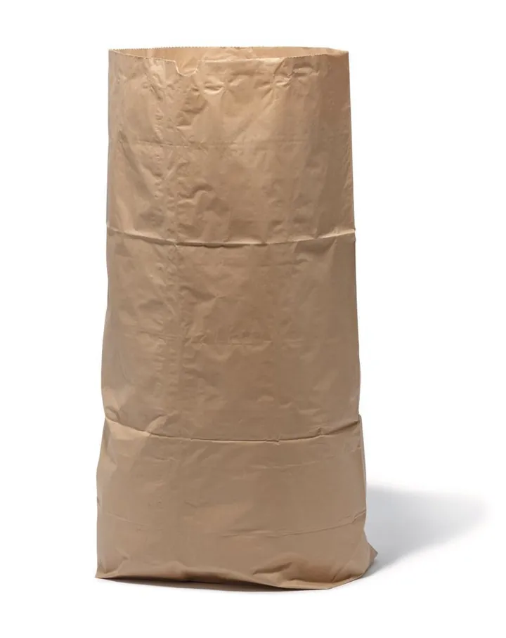 Saci de gunoi din hârtie, maro, 120 l, 700 + 250 x 950 mm, 25 bucăți — Carl Roth, cod HYY5.1