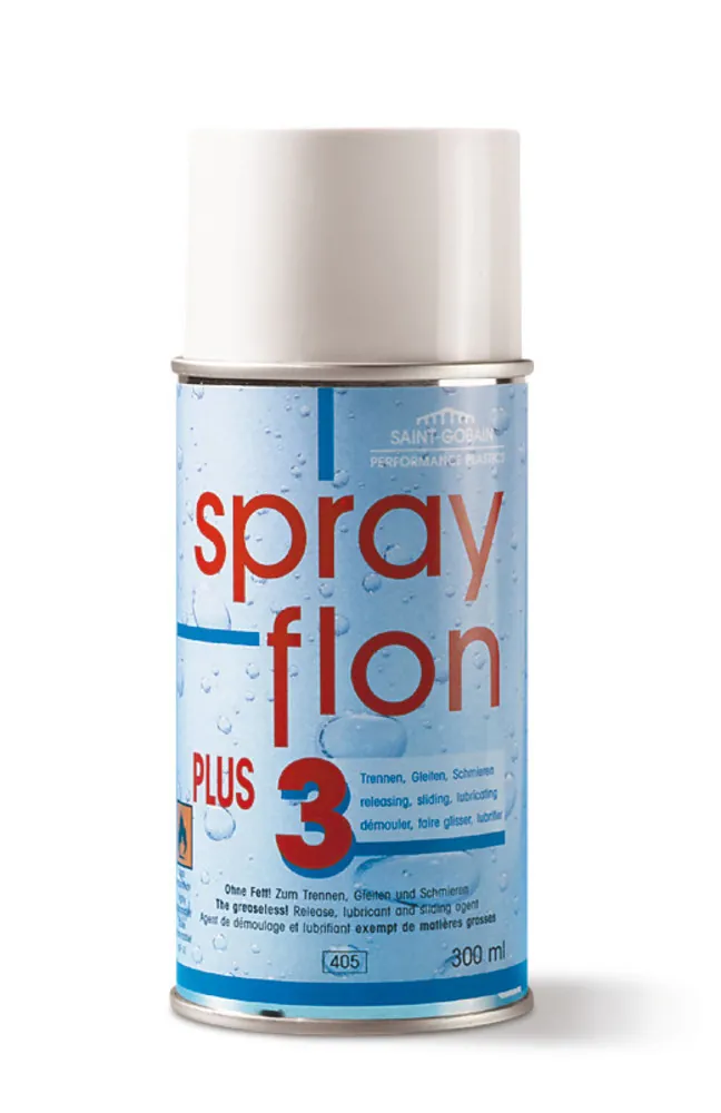 Agent de separare Sprayflon®, PTFE, fără grăsime, interval de temperatură până la +260 °C — Carl Roth, cod K007.1