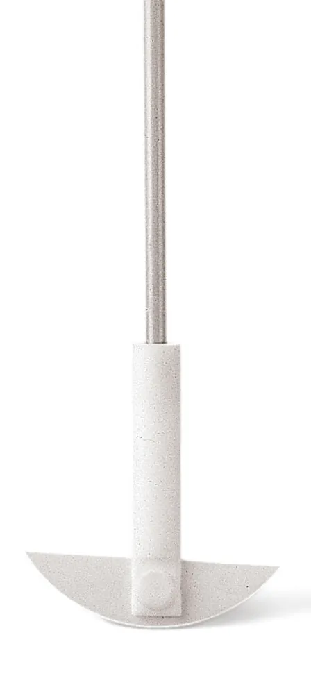 Paletă de agitare PTFE, oțel inoxidabil, semilună, L 600mm, Ø mandrină 8 mm, paletă 90x24x3 mm — Carl Roth, cod K075.1