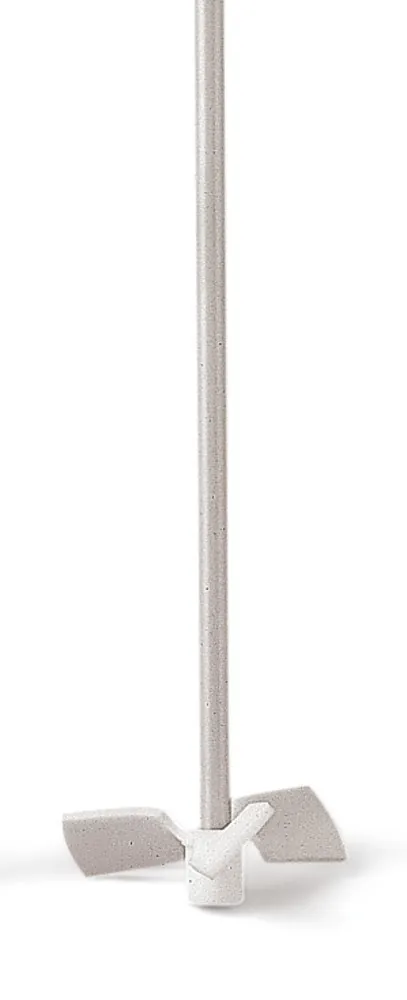 Paletă de agitare PTFE, oțel inoxidabil, elice, L 450 mm, Ø mandrină 8 mm, paletă Ø 75 mm — Carl Roth, cod K079.1