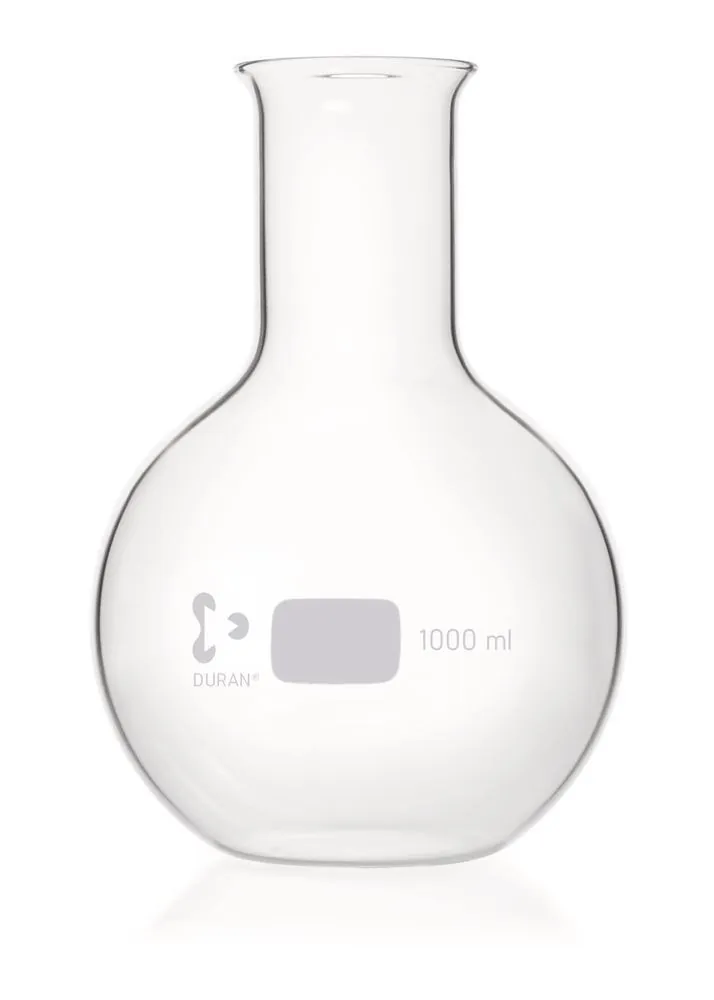 Baloane cu fund plat, gât larg, 1000 ml — Carl Roth, cod K197.1