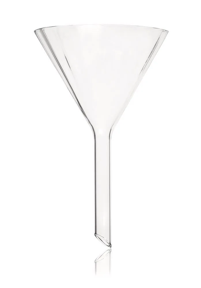 Pâlnie analitică, striată, DURAN®, Ø exterior margine 200 mm, L tulpină 175 mm, 1 bucată(ți) — Carl Roth, cod K247.1