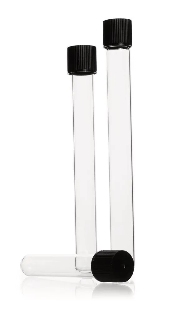 Eprubete de cultură cu capace înșurubabile, AR-GLAS®, filet GL 14, Ø 12 x L 100 mm — Carl Roth, cod K251.1