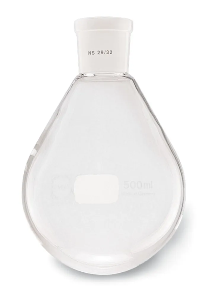 Balon de evaporare, DURAN®, în formă de pară, cu șlif standard 29/32, 500 ml — Carl Roth, cod K265.1