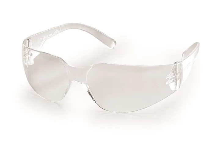 Ochelari de siguranță UV Virtua Slim, conform EN166/170, PC, clari, rezistenți la zgârieturi — Carl Roth, cod KA62.1