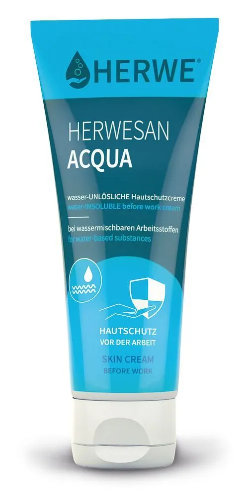Cremă de protecție a pielii HERWESAN ACQUA, insolubilă în apă, fără silicon, 100 ml — Carl Roth, cod KAL5.1
