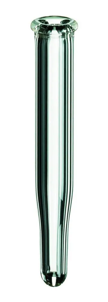 Micro-inserții, sticlă borosilicată, 0.05 ml, arc metalic L 27.5 x Ø 4 mm, ND8 — Carl Roth, cod KE33.1
