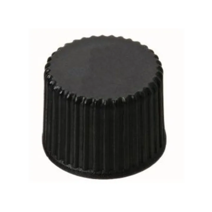 Capace înfiletabile, PP, negre, ND8, fără orificiu, fără septum, 100 bucăți — Carl Roth, cod KE39.1
