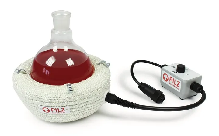 Manșon de încălzire Pilz®-standard WHG2, 2 zone de încălzire, până la 450 °C, 250 ml — Carl Roth, cod KH09.1