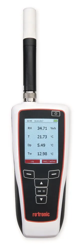 Termohigrometru HygroPalm 32, ABS, TPR, -50,0 până la +100,0°C, 1 unitate(ăți) — Carl Roth, cod KHL1.1