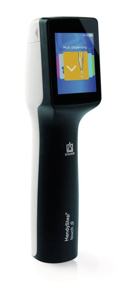 Pipetă dozatoare tactilă HandyStep® S, multi-dozator electronic cu baterie — Carl Roth, cod KHL3.1