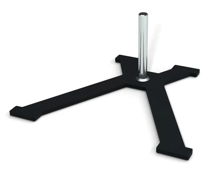 Picior în cruce cu tijă de stativ, pentru spotlight IL 11 LED, 1 buc. — Carl Roth, cod KLX6.1