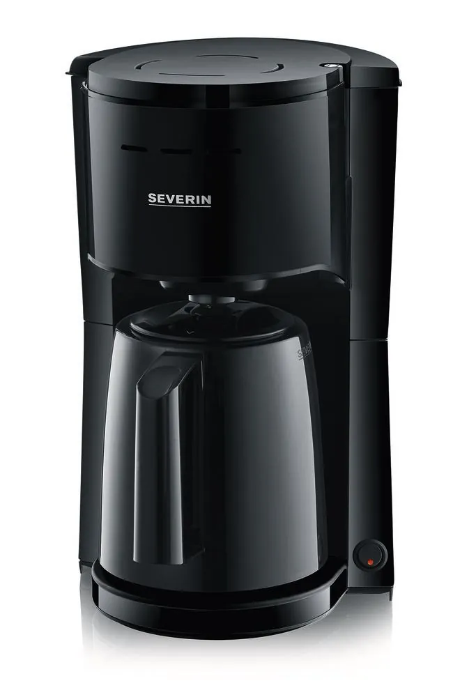 Aparat de cafea, negru, cană cu capac, 1 l, 1000 W, 1 buc. — Carl Roth, cod KN84.1