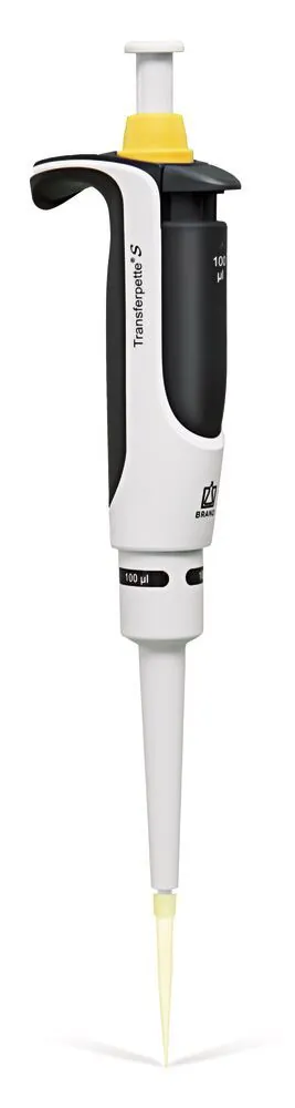 Pipetă microlitrică Transferpette® S, 1 canal, fixă, F-100, 100 µl, 1 buc. — Carl Roth, cod KNA7.1