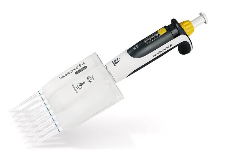 Pipetă de microlitri Transferpette® S, 12 canale, variabilă, M12-100, 10-100 µl — Carl Roth, cod KNC9.1