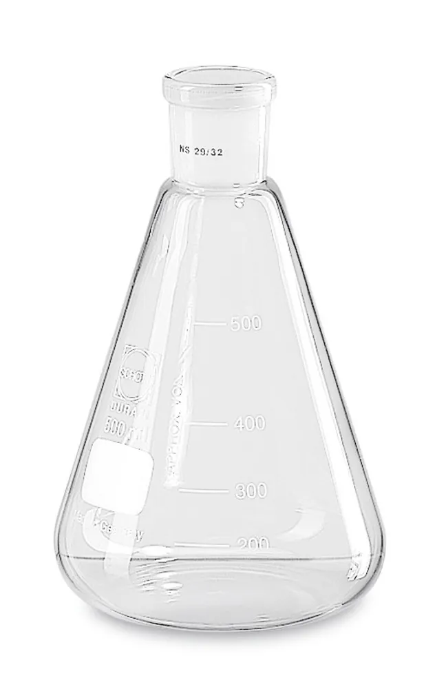 Balon Erlenmeyer, DURAN®, 250 ml, șlif 45/40, DIN 12387, Ø 85 mm, H 128mm — Carl Roth, cod KT68.1