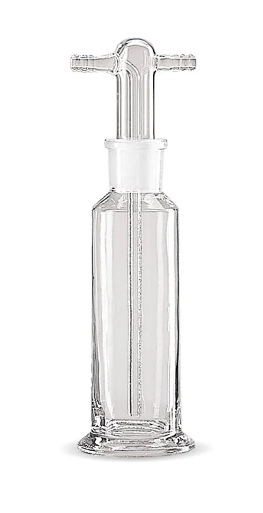 Sticlă de spălare gaze, 500 ml, Ø 75 mm, fără placă filtrantă, DURAN®, NS 29/32 — Carl Roth, cod KX63.1