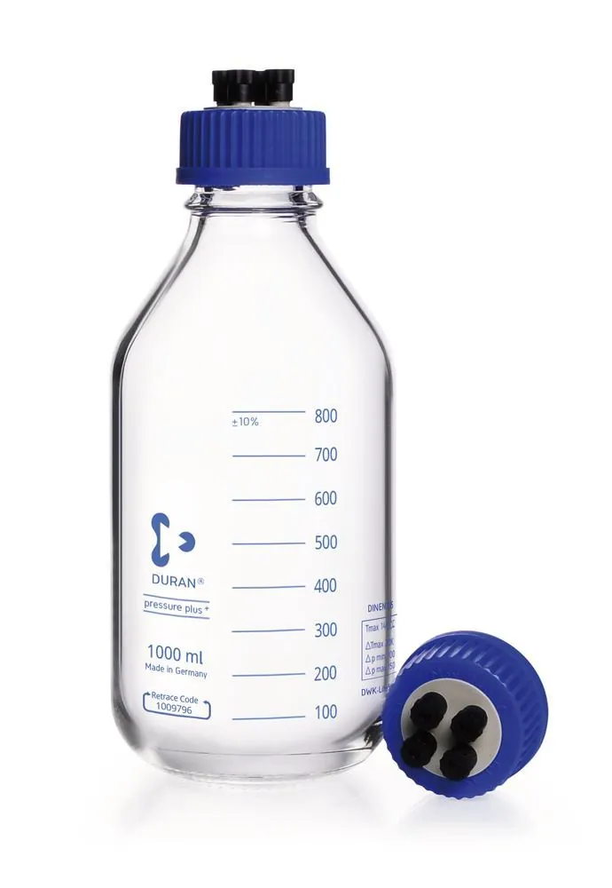 Sticle HPLC, 1000ml, capac cu filet HPLC DURAN®,, GL 45, 2 bucată(ți) — Carl Roth, cod KY93.1