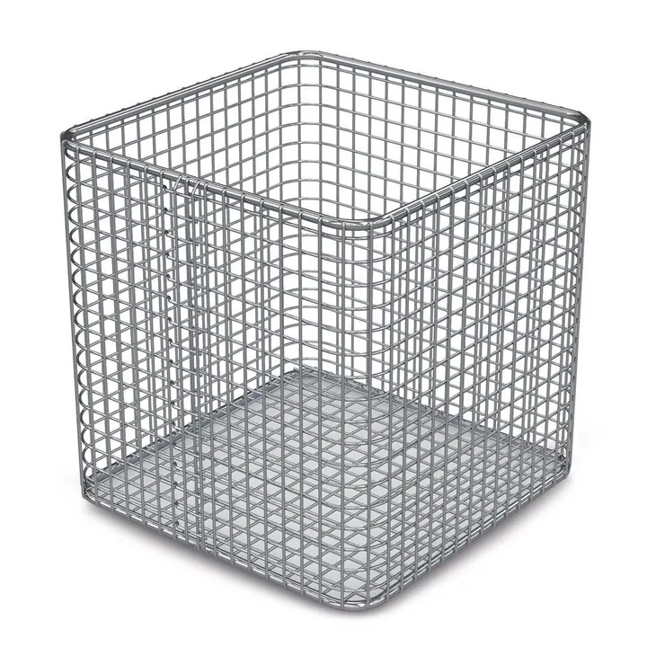 Coș Rotilabo® sterilizabil, oțel inoxidabil, oțel inoxidabil, L 160xW 160xH 160 mm — Carl Roth, cod L043.1