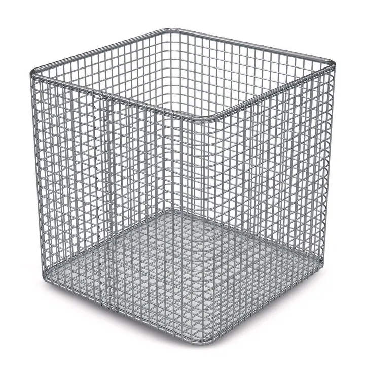 Coș Rotilabo® sterilizabil, oțel inoxidabil, oțel inoxidabil, L 200xW 200xH 200 mm — Carl Roth, cod L045.1