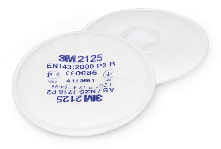 Filtre rotunde pentru particule, 3 M, EN 143, filtru P2R, 20 bucată(ți) — Carl Roth, cod L177.1