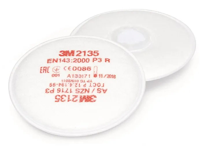 Filtre rotunde pentru particule, 3 M, EN 143, filtru P3R, 20 buc. — Carl Roth, cod L179.1
