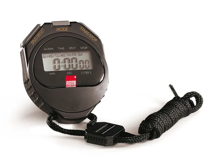 Rotilabo®-stopwatch, timp de funcționare 24 h, L 69 x W 59 x D 19 mm, 1 unitate(ăți) — Carl Roth, cod L423.1