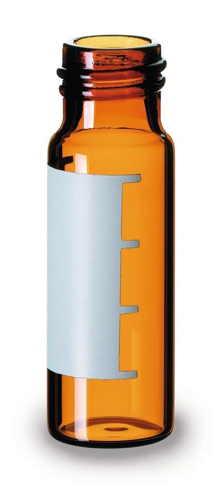 Flacoane Rotilabo®-screw filet ND11, 4 ml, sticlă maro, cu zonă de etichetare — Carl Roth, cod LC34.1