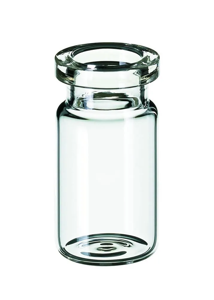Rotilabo® flacoane cu margine rulată ND20, fund plat, 5 ml, Ø 20 x H 38 mm, 100 bucăți — Carl Roth, cod LC64.1