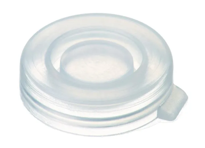 Capace snap-on pentru ND18, PE, transparente, închise, 100 bucăți — Carl Roth, cod LC86.1