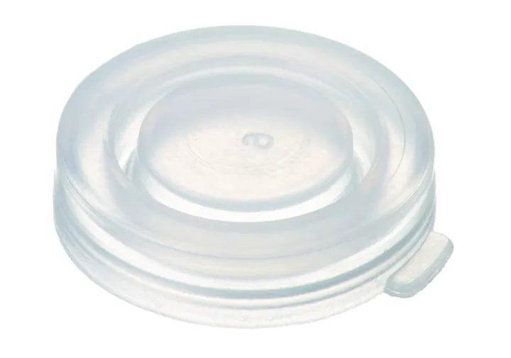 Capace snap-on pentru ND22, PE, transparente, închise, 100 bucăți — Carl Roth, cod LC87.1