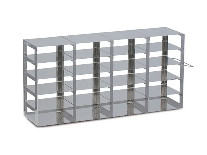 Rack crio pentru cutii crio, rack orizontal, 4 x 6 compartimente — Carl Roth, cod LH41.1