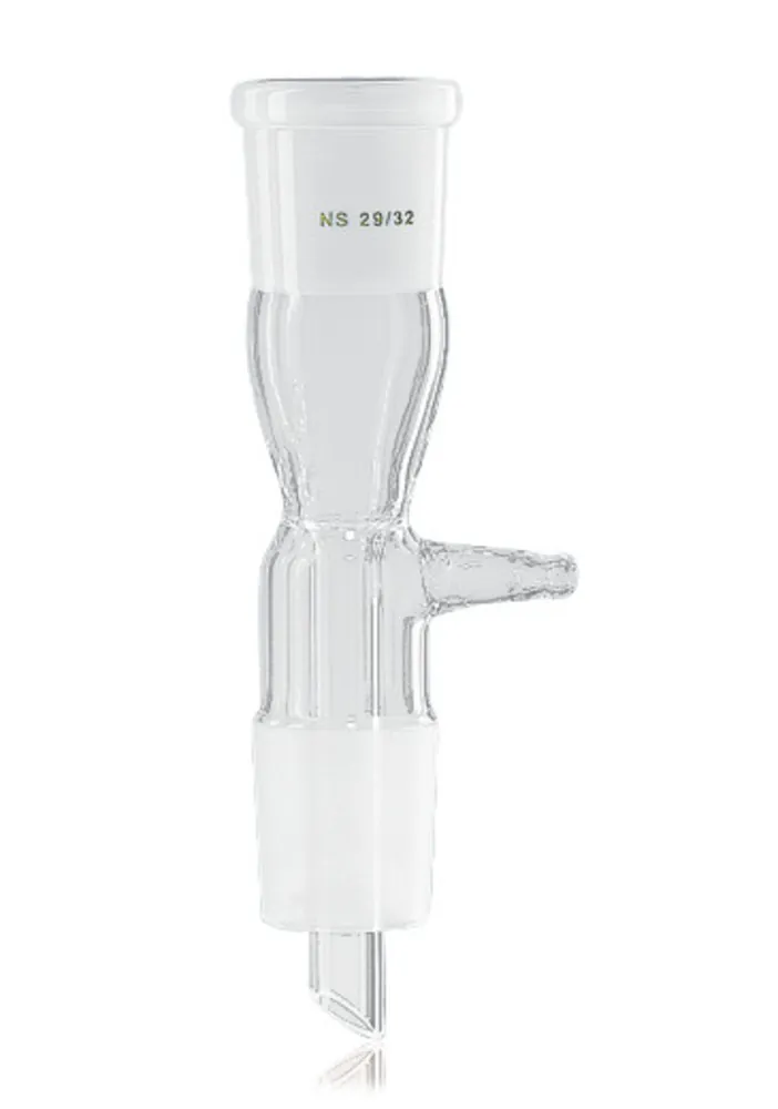 Adaptor de vid, DURAN®, drept, cu olivă, șlif/mufă 24/29, 1 bucată — Carl Roth, cod LK64.1