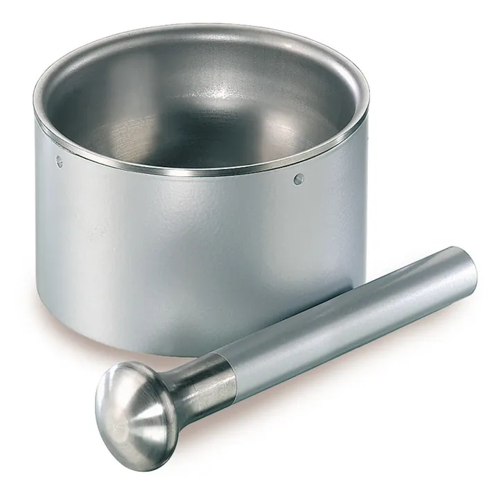 Mojar cu pistil, oțel inoxidabil 18/10, vol. 450 ml, Ø 160/150 mm, H 90 mm — Carl Roth, cod LL30.1