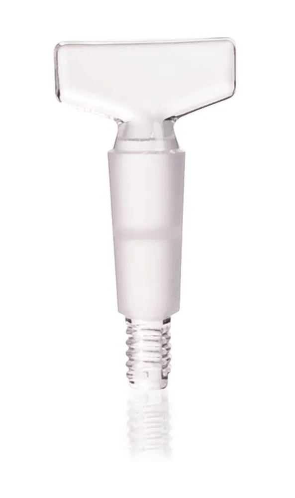 Robineți, sticlă SBW, pentru șlif standard 14.5, orificiu Ø 2.5 mm, 2 bucată(ți) — Carl Roth, cod LN89.1