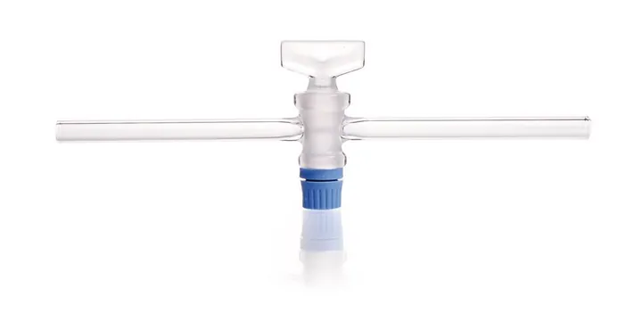 Robinet cu o singură cale, robinet din sticlă SBW, șlif DURAN®, 14.5, Ø tub 9mm — Carl Roth, cod LP09.1