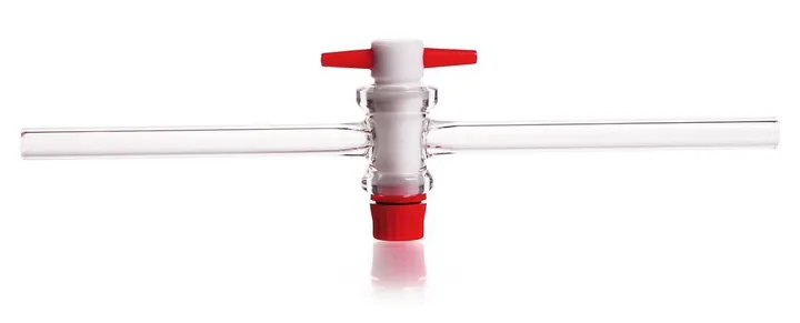 Robineți cu o cale, robinet PTFE DURAN®,, pentru șlif 14.5, Ø tub 9 mm — Carl Roth, cod LP15.1