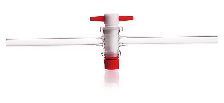 Robineți cu o cale, robinet PTFE DURAN®,, pentru șlif 18.8, Ø tub 13 mm — Carl Roth, cod LP18.1