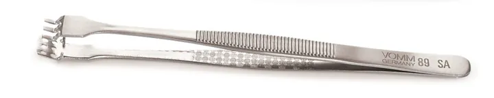 Pensetă pentru wafer, oțel inoxidabil 18/10, rezistent la coroziune, neacoperită, L 9 mm — Carl Roth, cod LX40.1