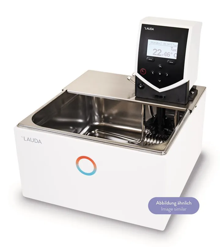 Termostat de încălzire E 20 S, +20 până la +200°C, V = 19 l, pentru control intern al temperaturii — Carl Roth, cod LX90.1