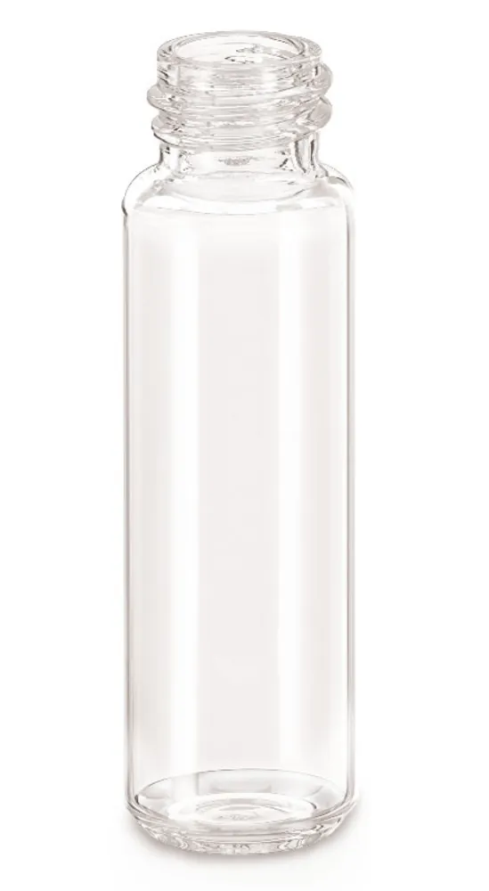 Rotilabo®-screw-neck ND18, sticlă transparentă, 20 ml, Ø 23 x H 75.5 mm, 100 bucăți — Carl Roth, cod LY52.1