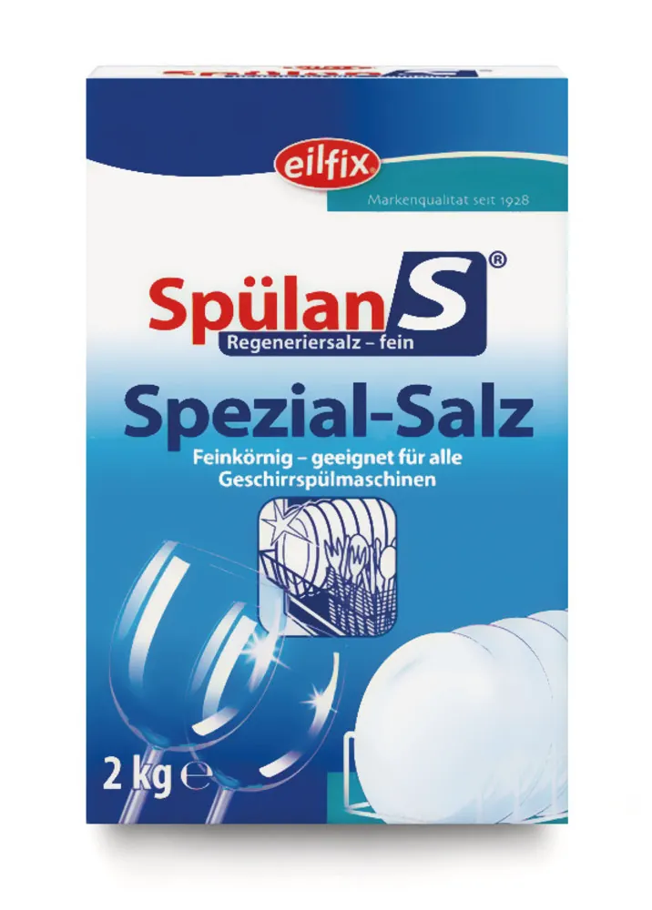 Sare regeneratoare, granulație fină, pentru mașini de spălat vase, 2 kg, plastic — Carl Roth, cod N049.1