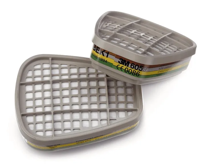 Filtre de gaz, filtru ABEK1, de la 3M, conform EN 14387, 8 bucăți — Carl Roth, cod N171.1