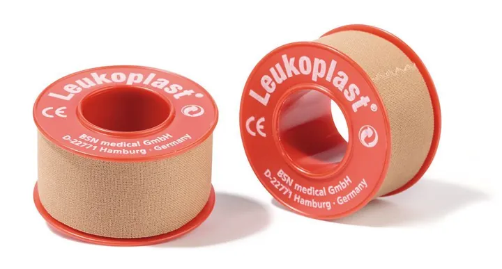Plasturi Leukoplast®-adhesive, rolă de 5 m, lățime 1.25 cm, 3 role — Carl Roth, cod N532.1