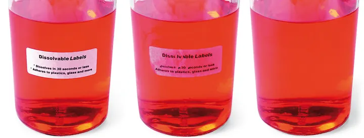 Etichete Wash-Off, L 67 x l 25,4 mm, 750 bucăți — Carl Roth, cod NL21.1