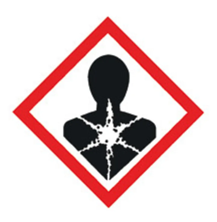 Pictograme de pericol GHS combinabile, GHS08, folie PE, pericol pentru sănătate, 22x22mm, rolă — Carl Roth, cod NP50.1