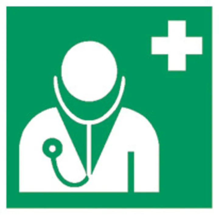 Semne de prim ajutor și urgență conform, Doctor, 1 bucată — Carl Roth, cod NP70.1