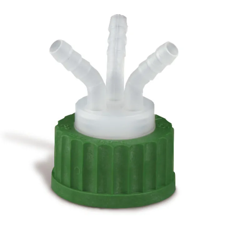 Distribuitor flexibil cu GL45 cu 3 olive, Ø exterior 6-9 mm, 1 bucată — Carl Roth, cod NP99.1
