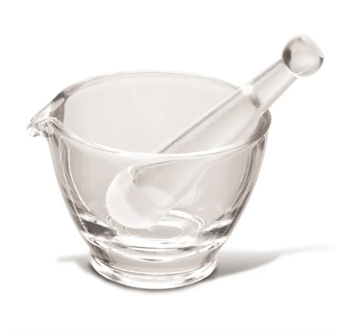 Moja Rotilabo®-mortar cu pistil, 800 ml, sticlă borosilicată, Ø 200 mm, 1 buc. — Carl Roth, cod NT84.1